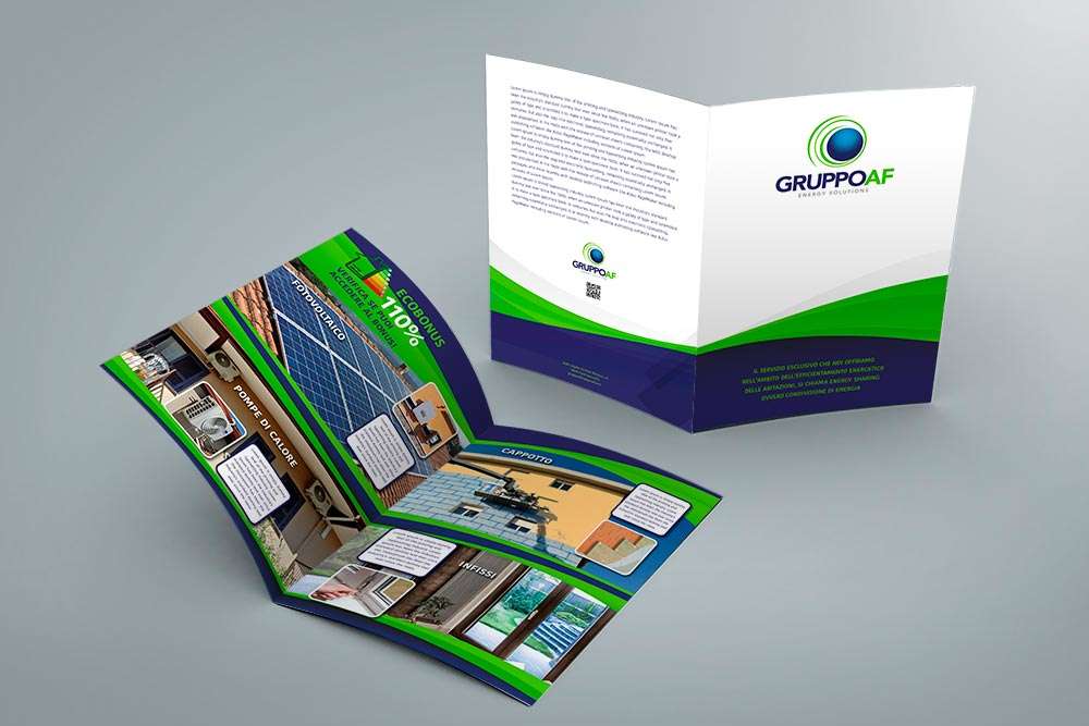 Realizzazione brochure Gruppo AF