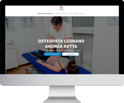 Realizzazione sito web osteopatalegnano.it