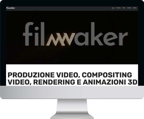 Realizzazione sito web Filmwaker