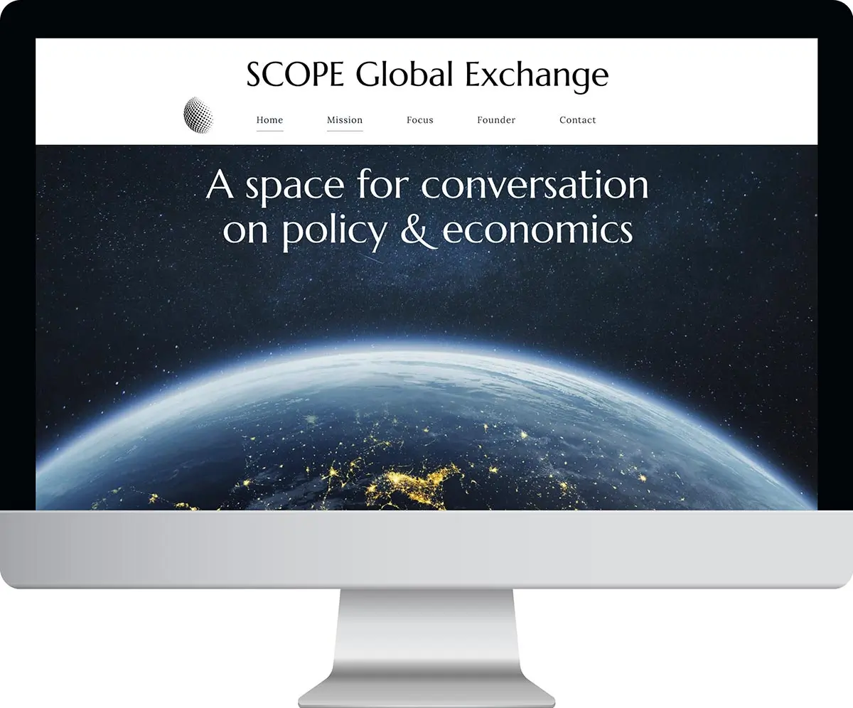 Realizzazione del sito web di Scope Global Exchange